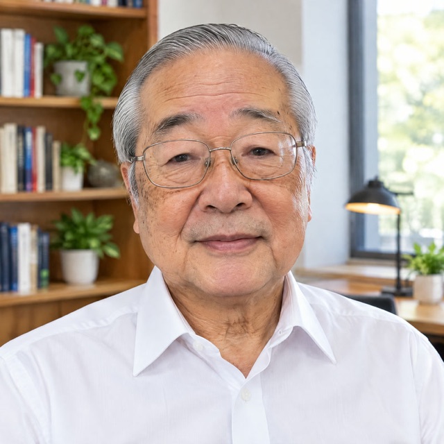 Retrato de Roberto Kuroda